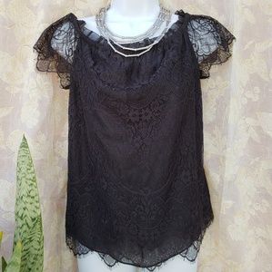 White House Black Market off the shoulder top (S)